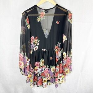 Show Me Your Mumu's Dakota Tunic Top Mini Dress Size Small
